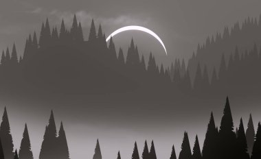 soyut sis dağları fotokopi alanı, doğal arkaplan