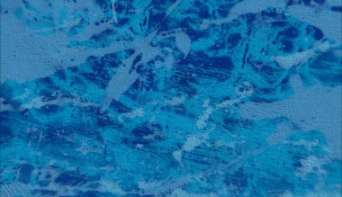 Soyut arka plan sanatı. 2D çizim. Etkileyici yağlı boya resim. Tuvalde fırça darbeleri. Modern sanat. Çok renkli arkaplan. Çağdaş sanat. İfade. Sanatsal dijital palet.