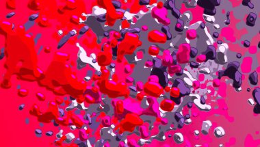 Soyut arka plan sanatı. Etkileyici yağlı boya resim. Tuvalde fırça darbeleri. Modern sanat. Çok renkli arkaplan. Çağdaş sanat. İfade. Sanatsal dijital palet.