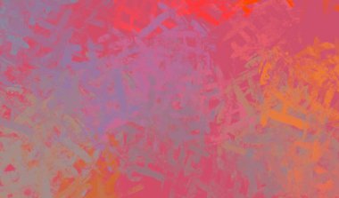 Soyut arka plan sanatı. 2D çizim. Etkileyici yağlı boya resim. Tuvalde fırça darbeleri. Modern sanat. Çok renkli arkaplan. Çağdaş sanat. İfade. Sanatsal dijital palet.