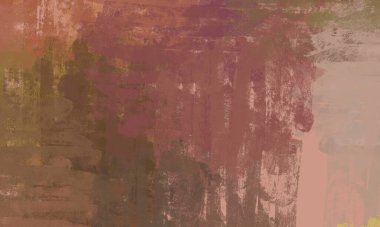 Soyut arka plan sanatı. 2D çizim. Etkileyici yağlı boya resim. Tuvalde fırça darbeleri. Modern sanat. Çok renkli arkaplan. Çağdaş sanat. İfade. Sanatsal dijital palet.