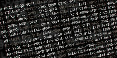 Yazılım geliştirici programlama kodu. Soyut modern sanal bilgisayar senaryosu. Masaüstü ekranında yazılım geliştirici programcının çalışması 