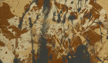 Soyut arka plan sanatı. 2D çizim. Etkileyici yağlı boya resim. Tuvalde fırça darbeleri. Modern sanat. Çok renkli arkaplan. Çağdaş sanat. İfade. Sanatsal dijital palet.