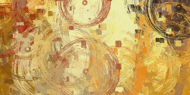 Soyut arka plan sanatı. 2D çizim. Etkileyici yağlı boya resim. Tuvalde fırça darbeleri. Modern sanat. Çok renkli arkaplan. Çağdaş sanat. İfade. Sanatsal dijital palet.