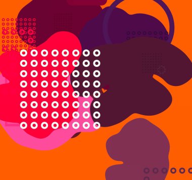 Soyut arka plan sanatı. 3 boyutlu illüstrasyon. Çok renkli arkaplan. Çağdaş sanat. Sanatsal dijital palet.