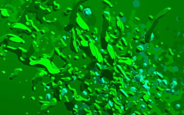 Soyut arka plan sanatı. 3 boyutlu illüstrasyon. Tuvalde fırça darbeleri. Çok renkli arkaplan. Çağdaş sanat. Sanatsal dijital palet.