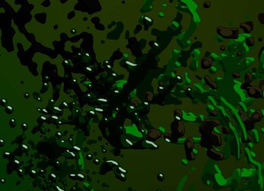 Soyut arka plan sanatı. 3 boyutlu illüstrasyon. Tuvalde fırça darbeleri. Çok renkli arkaplan. Çağdaş sanat. Sanatsal dijital palet.