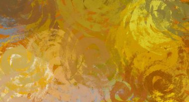 Soyut arka plan sanatı. 2D çizim. Etkileyici yağlı boya resim. Tuvalde fırça darbeleri. Modern sanat. Çok renkli arkaplan. Çağdaş sanat. İfade. Sanatsal dijital palet.