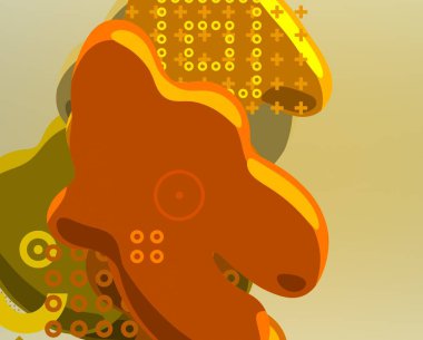 Soyut arka plan sanatı. 3 boyutlu illüstrasyon. Tuvalde fırça darbeleri. Çok renkli arkaplan. Çağdaş sanat. Sanatsal dijital palet.