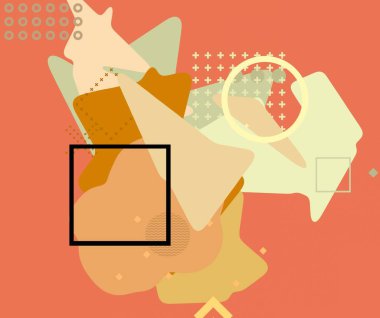 Soyut arka plan sanatı. 3 boyutlu illüstrasyon. Tuvalde fırça darbeleri. Çok renkli arkaplan. Çağdaş sanat. Sanatsal dijital palet.