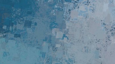 Soyut arka plan sanatı. 2D çizim. Etkileyici yağlı boya resim. Tuvalde fırça darbeleri. Modern sanat. Çok renkli arkaplan. Çağdaş sanat. İfade. Sanatsal dijital palet.