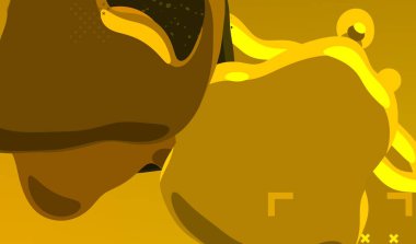 Soyut arka plan sanatı. 3 boyutlu illüstrasyon. Tuvalde fırça darbeleri. Çok renkli arkaplan. Çağdaş sanat. Sanatsal dijital palet.