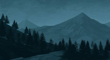 soyut sis dağları fotokopi alanı, doğal arkaplan