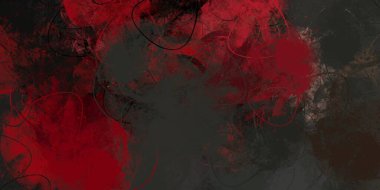 Soyut arka plan sanatı. 2D çizim. Etkileyici yağlı boya resim. Tuvalde fırça darbeleri. Modern sanat. Çok renkli arkaplan. Çağdaş sanat. İfade. Sanatsal dijital palet.