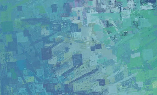 Soyut arka plan sanatı. 2D çizim. Etkileyici yağlı boya resim. Tuvalde fırça darbeleri. Modern sanat. Çok renkli arkaplan. Çağdaş sanat. İfade. Sanatsal dijital palet.