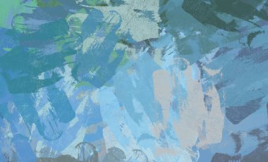 Soyut arka plan sanatı. 2D çizim. Etkileyici yağlı boya resim. Tuvalde fırça darbeleri. Modern sanat. Çok renkli arkaplan. Çağdaş sanat. İfade. Sanatsal dijital palet.