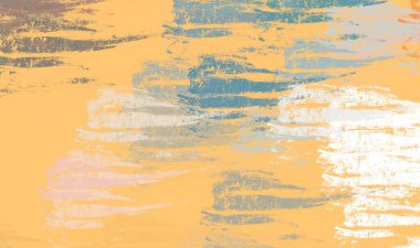 Soyut arka plan sanatı. 2D çizim. Etkileyici yağlı boya resim. Tuvalde fırça darbeleri. Modern sanat. Çok renkli arkaplan. Çağdaş sanat. İfade. Sanatsal dijital palet.