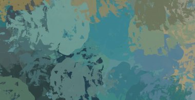 Soyut arka plan sanatı. 2D çizim. Etkileyici yağlı boya resim. Tuvalde fırça darbeleri. Modern sanat. Çok renkli arkaplan. Çağdaş sanat. İfade. Sanatsal dijital palet.