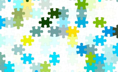 Modern dijital soyut yapboz arkaplanı.