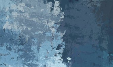 Soyut arka plan sanatı. 2D çizim. Etkileyici yağlı boya resim. Tuvalde fırça darbeleri. Modern sanat. Çok renkli arkaplan. Çağdaş sanat. İfade. Sanatsal dijital palet.