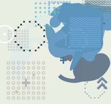 Soyut arka plan sanatı. 3 boyutlu illüstrasyon. Tuvalde fırça darbeleri. Çok renkli arkaplan. Çağdaş sanat. Sanatsal dijital palet.