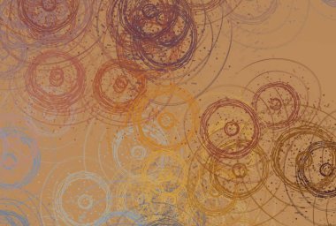 Soyut arka plan sanatı. 2D çizim. Etkileyici yağlı boya resim. Tuvalde fırça darbeleri. Modern sanat. Çok renkli arkaplan. Çağdaş sanat. İfade. Sanatsal dijital palet.