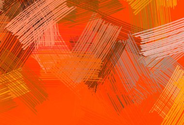 Soyut arka plan sanatı. 2D çizim. Etkileyici yağlı boya resim. Tuvalde fırça darbeleri. Modern sanat. Çok renkli arkaplan. Çağdaş sanat. İfade. Sanatsal dijital palet.