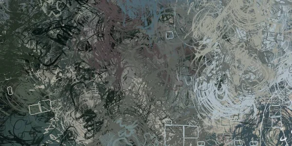 Soyut Arka Plan Sanatı Çizim Etkileyici Yağlı Boya Resim Tuvalde — Stok fotoğraf