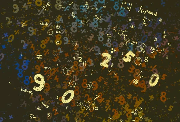 Math Ilustración Abstract Background Numbers Copy Space —  Fotos de Stock