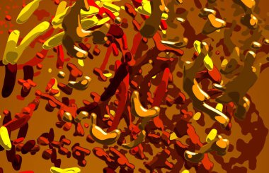 Soyut arka plan sanatı. 3 boyutlu illüstrasyon. Tuvalde fırça darbeleri. Çok renkli arkaplan. Çağdaş sanat. Sanatsal dijital palet.