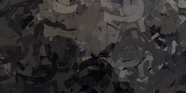 Soyut arka plan sanatı. 2D çizim. Etkileyici yağlı boya resim. Tuvalde fırça darbeleri. Modern sanat. Çok renkli arkaplan. Çağdaş sanat. İfade. Sanatsal dijital palet.