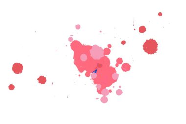 Soyut arka plan sanatı. Tuvalde fırça darbeleri. Çağdaş sanat. Sanatsal dijital palet.