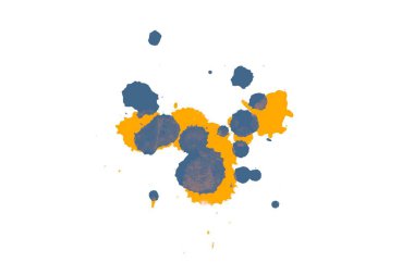 Soyut arka plan sanatı. Tuvalde fırça darbeleri. Çağdaş sanat. Sanatsal dijital palet.