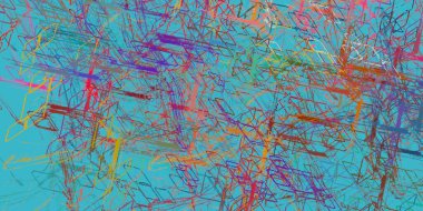 Soyut arka plan sanatı. 2D çizim. Etkileyici yağlı boya resim. Tuvalde fırça darbeleri. Modern sanat. Çok renkli arkaplan. Çağdaş sanat. İfade. Sanatsal dijital palet.