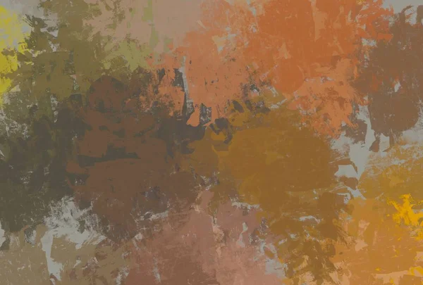Soyut arka plan sanatı. 2D çizim. Etkileyici yağlı boya resim. Tuvalde fırça darbeleri. Modern sanat. Çok renkli arkaplan. Çağdaş sanat. İfade. Sanatsal dijital palet.