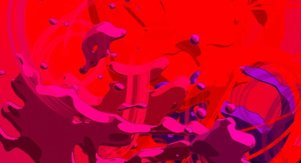 Abstracte Achtergrondkunst Illustratie Veelkleurige Achtergrond Hedendaagse Kunst Artistiek Digitaal Palet — Stockfoto
