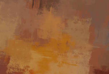 Soyut arka plan sanatı. 2D çizim. Etkileyici yağlı boya resim. Tuvalde fırça darbeleri. Modern sanat. Çok renkli arkaplan. Çağdaş sanat. İfade. Sanatsal dijital palet.