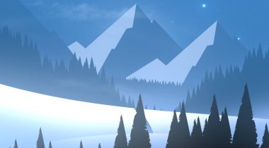 soyut sis dağları fotokopi alanı, doğal arkaplan