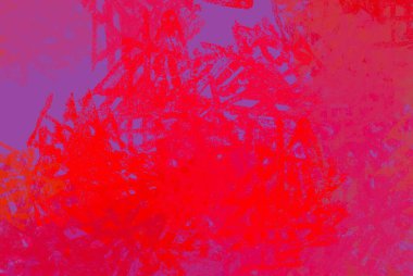 Soyut arka plan sanatı. 2D çizim. Etkileyici yağlı boya resim. Tuvalde fırça darbeleri. Modern sanat. Çok renkli arkaplan. Çağdaş sanat. İfade. Sanatsal dijital palet.