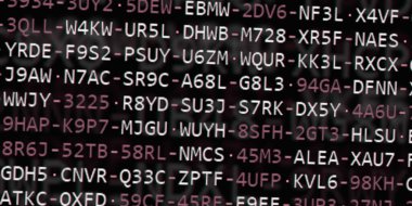 Yazılım geliştirici programlama kodu. Soyut modern sanal bilgisayar senaryosu. Masaüstü ekranında yazılım geliştirici programcının çalışması 