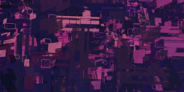 Soyut arka plan sanatı. 2D çizim. Etkileyici yağlı boya resim. Tuvalde fırça darbeleri. Modern sanat. Çok renkli arkaplan. Çağdaş sanat. İfade. Sanatsal dijital palet.