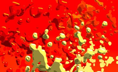 Soyut arka plan sanatı. 3 boyutlu illüstrasyon. Tuvalde fırça darbeleri. Çok renkli arkaplan. Çağdaş sanat. Sanatsal dijital palet.