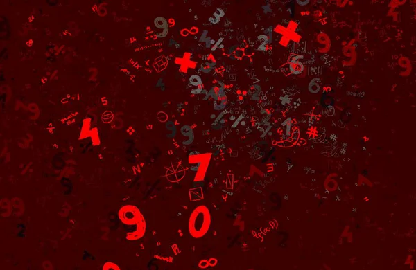 Math Illustration Abstract Background Numbers Copy Space – stockfoto
