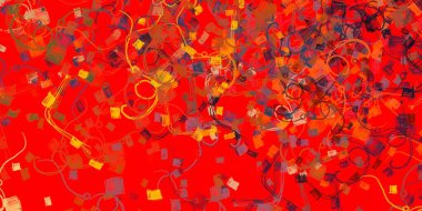 Soyut arka plan sanatı. 2D çizim. Etkileyici yağlı boya resim. Tuvalde fırça darbeleri. Modern sanat. Çok renkli arkaplan. Çağdaş sanat. İfade. Sanatsal dijital palet.