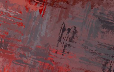 Soyut arka plan sanatı. 2D çizim. Etkileyici yağlı boya resim. Tuvalde fırça darbeleri. Modern sanat. Çok renkli arkaplan. Çağdaş sanat. İfade. Sanatsal dijital palet.