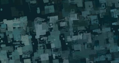 Soyut arka plan sanatı. 2D çizim. Etkileyici yağlı boya resim. Tuvalde fırça darbeleri. Modern sanat. Çok renkli arkaplan. Çağdaş sanat. İfade. Sanatsal dijital palet.