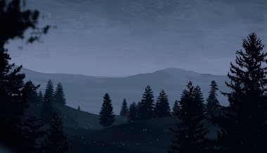 soyut sis dağları fotokopi alanı, doğal arkaplan