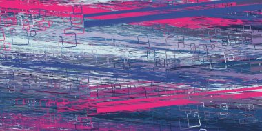 Soyut arka plan sanatı. 2D çizim. Etkileyici yağlı boya resim. Tuvalde fırça darbeleri. Modern sanat. Çok renkli arkaplan. Çağdaş sanat. İfade. Sanatsal dijital palet.