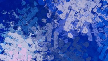 Soyut arka plan sanatı. 2D çizim. Etkileyici yağlı boya resim. Tuvalde fırça darbeleri. Modern sanat. Çok renkli arkaplan. Çağdaş sanat. İfade. Sanatsal dijital palet.