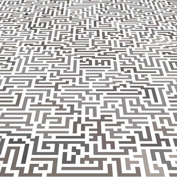 Farbenfroher Labyrinthhintergrund Illustration Mit Kopierraum — Stockfoto